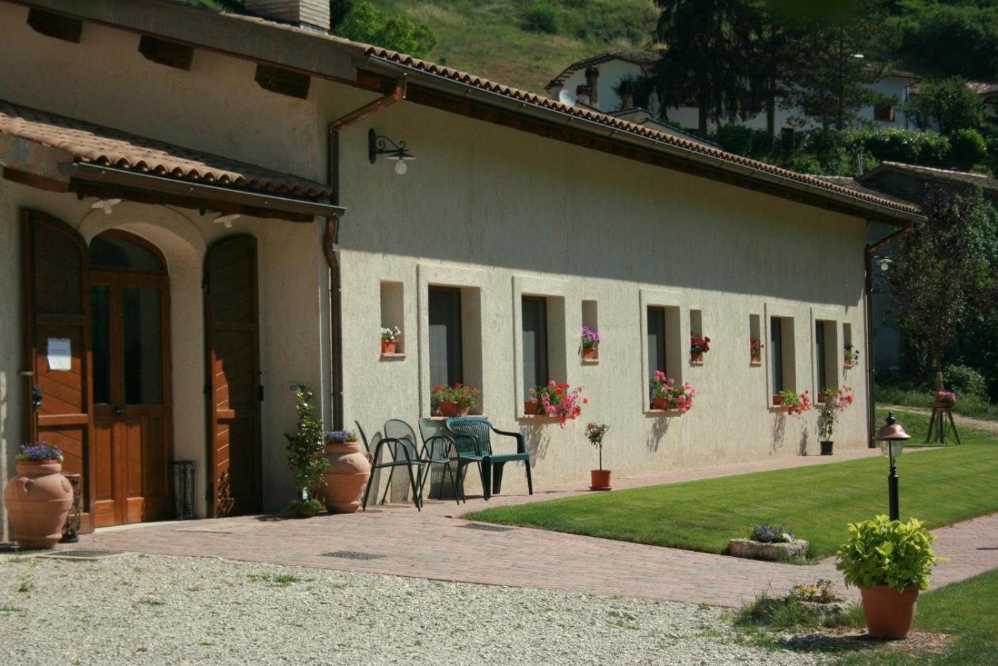 Azienda Agrituristica La Valle Del Sambuco Nórcia Exterior foto